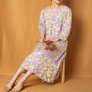 SOLD Vintage handmade floral dress